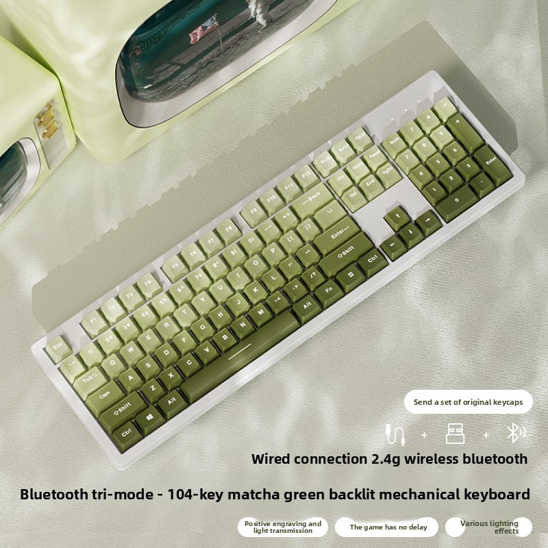 Wireless Mechanical Keyboard for Women