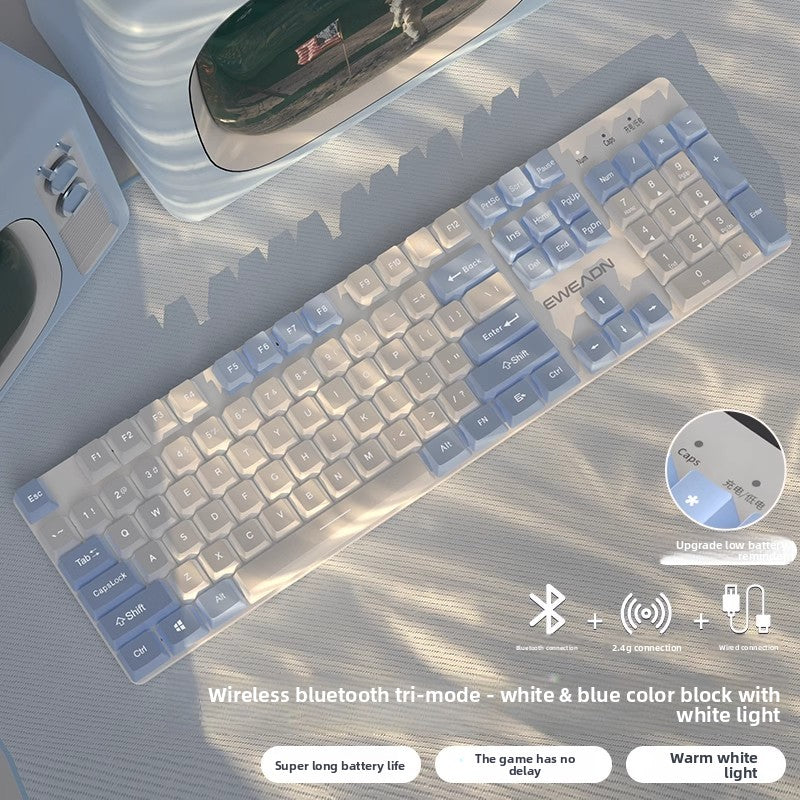 Wireless Mechanical Keyboard for Women