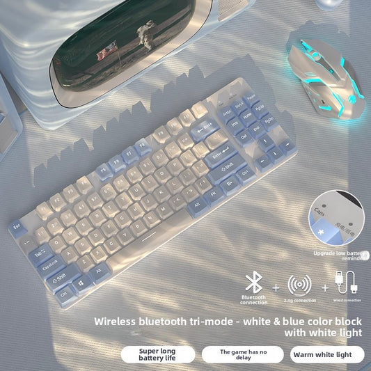 Wireless Mechanical Keyboard for Women