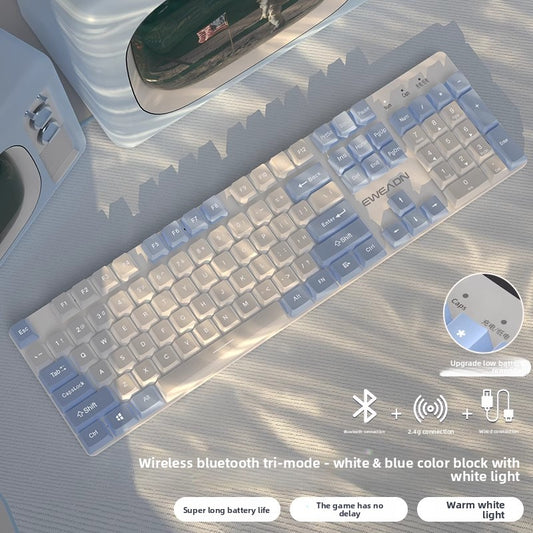 Wireless Mechanical Keyboard for Women