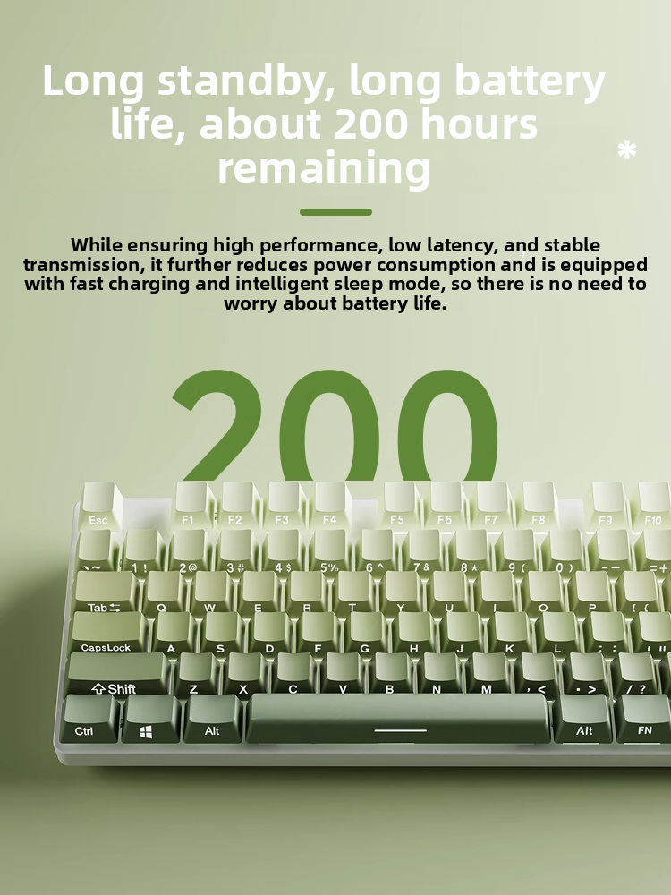 Wireless Mechanical Keyboard for Women