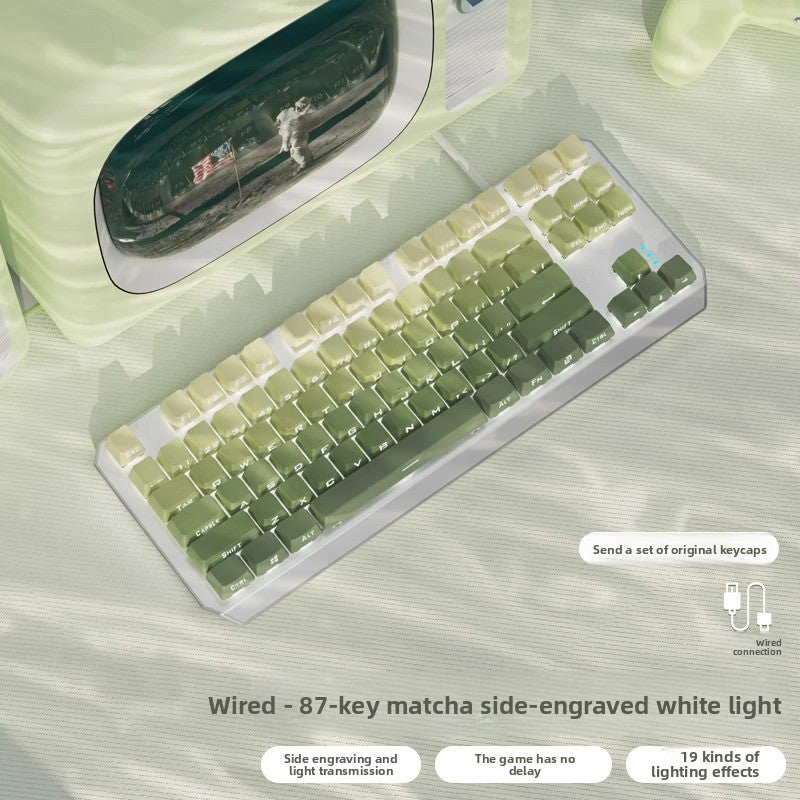 Wireless Mechanical Keyboard for Women