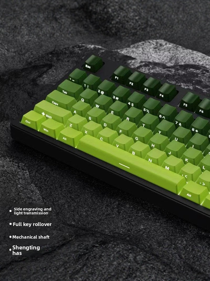 Wireless Mechanical Keyboard with Bluetooth Triple-Mode Connectivity