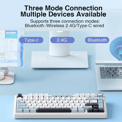 Wireless Mechanical Keyboard with RGB Backlight