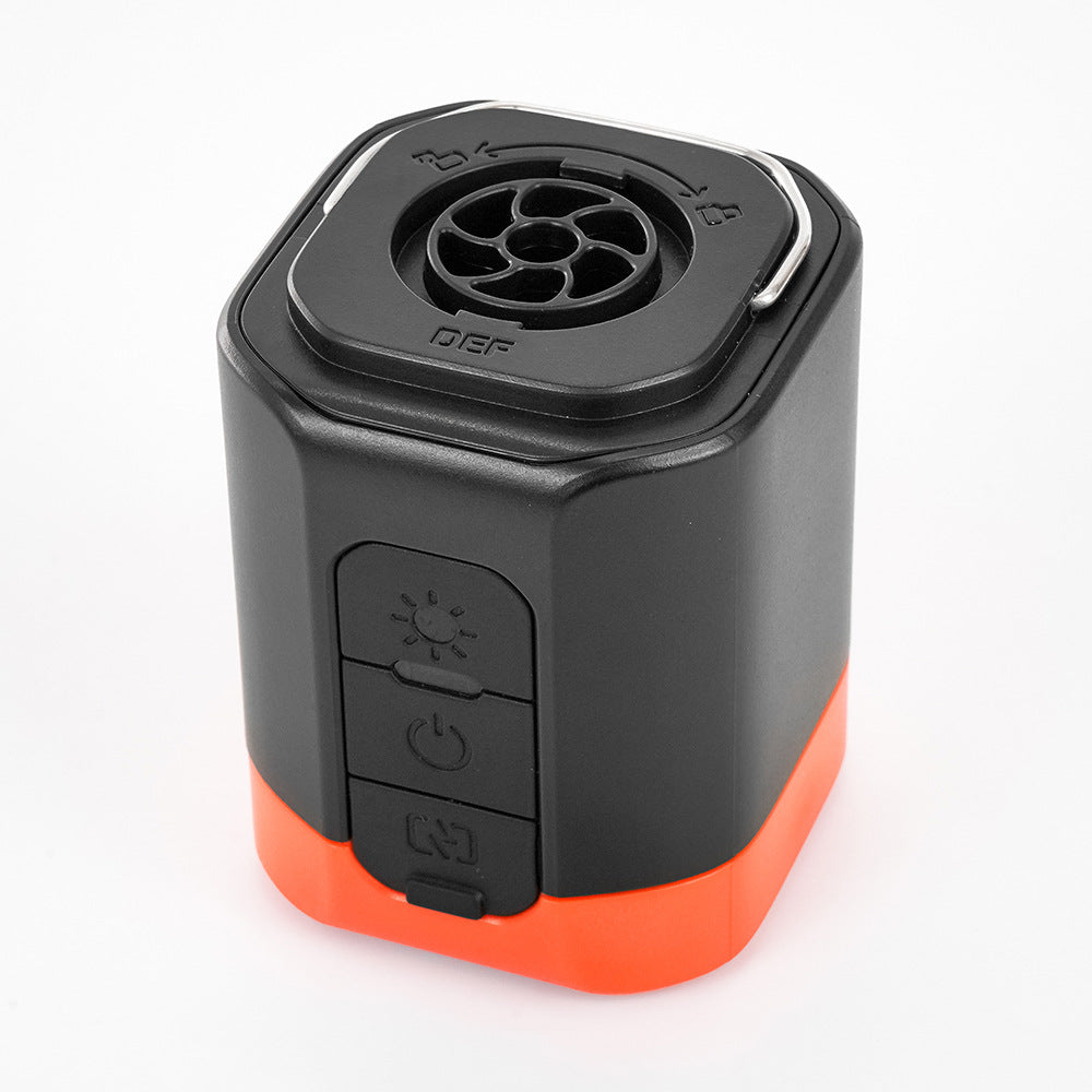 Wireless Mini Air Pump with SOS Emergency Light