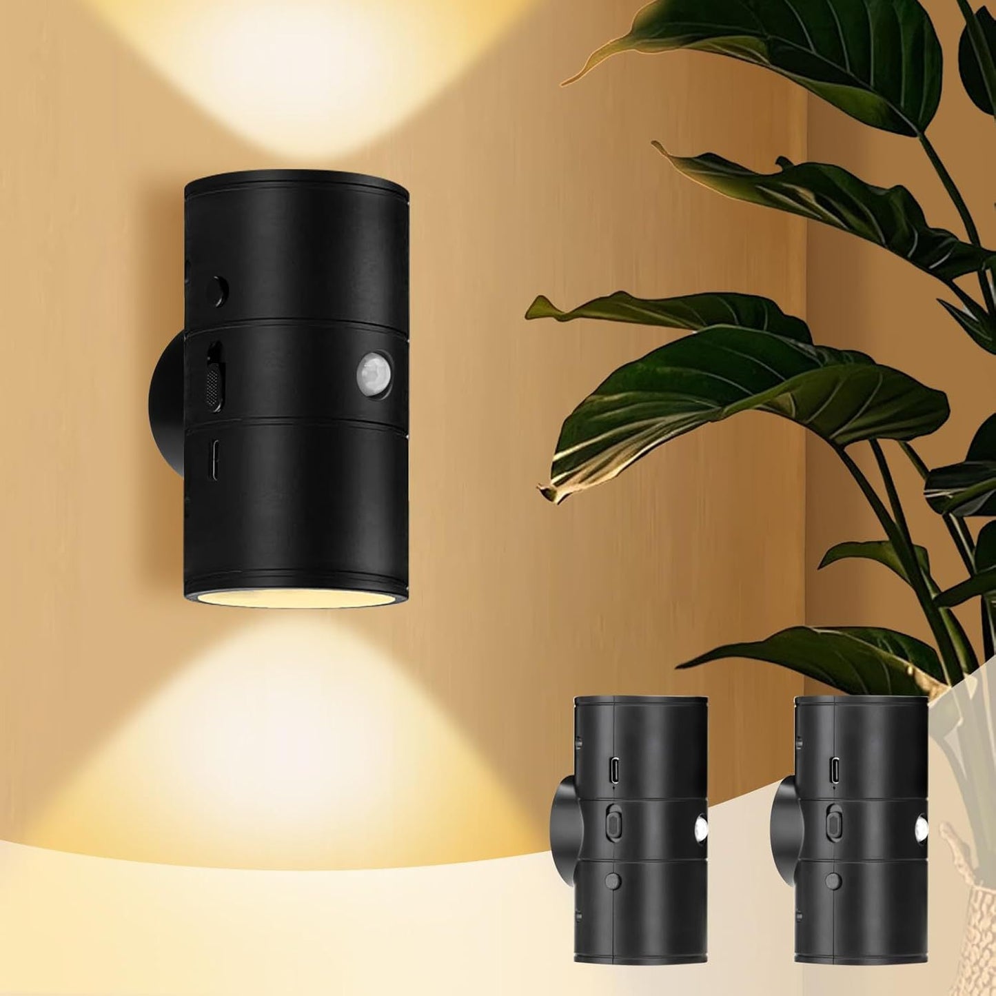 Wireless Motion Sensor Night Light with Magnetic Base