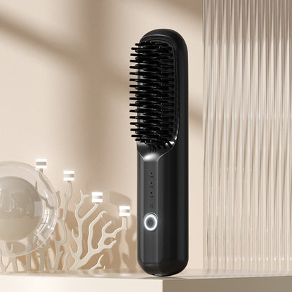 Wireless Negative Ion Hair Straightener Comb