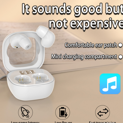 Wireless Noise-Cancelling Mini Bluetooth Earphones