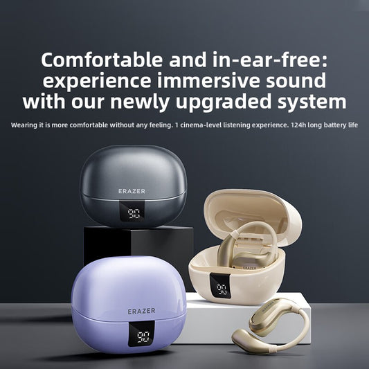 Wireless Open-Ear Bluetooth Headset with AI Translation