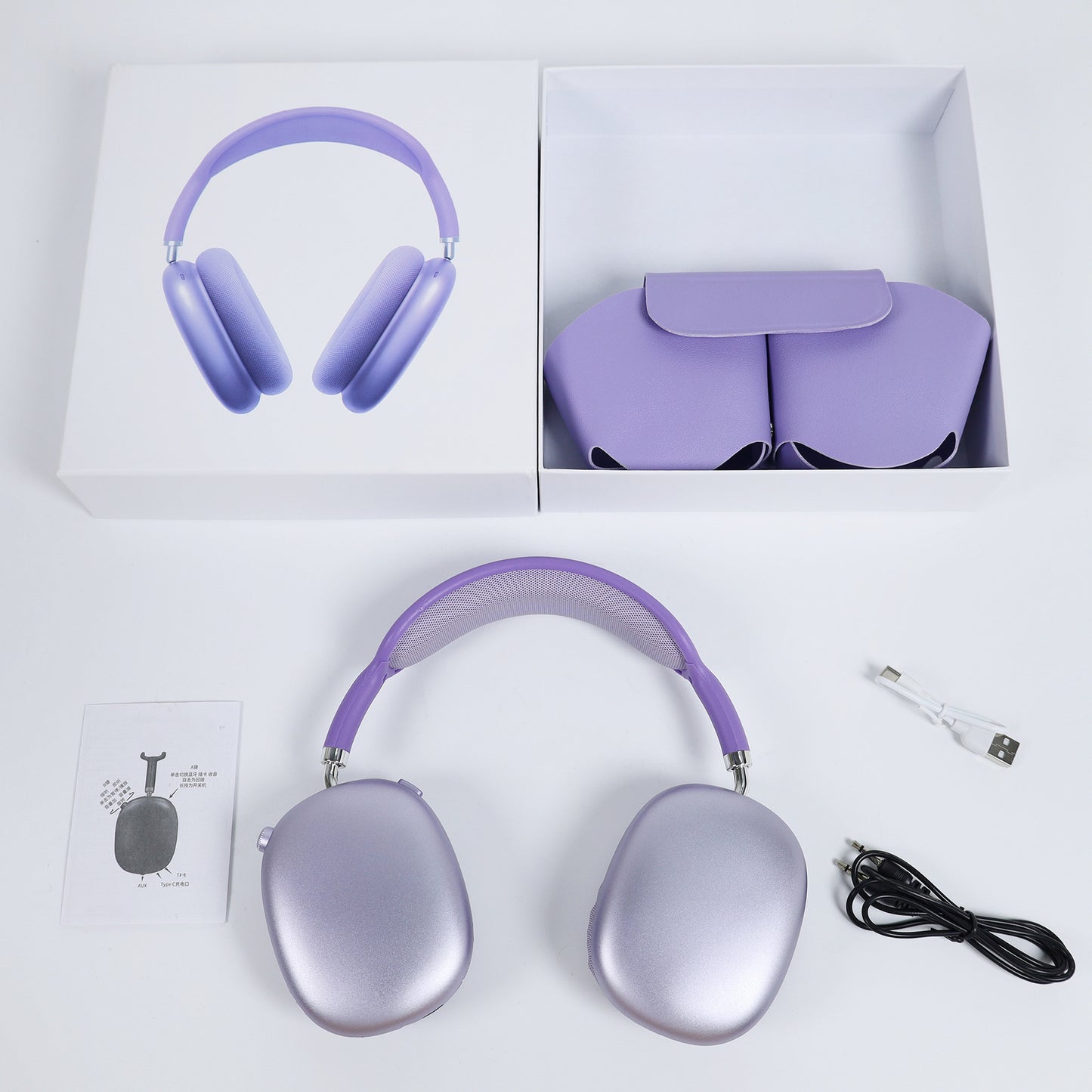 Wireless Over-Ear Bluetooth Headphones