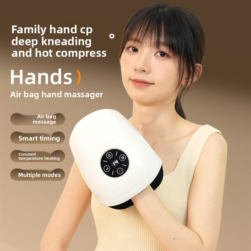 Wireless Palm Massager with Red Light Therapy