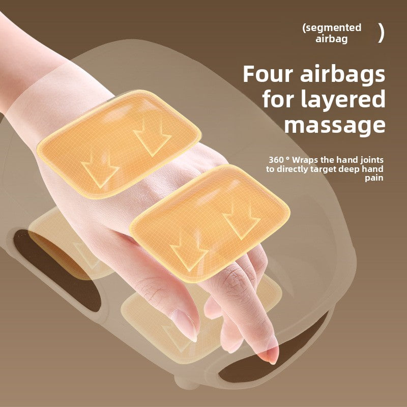 Wireless Palm Massager with Red Light Therapy