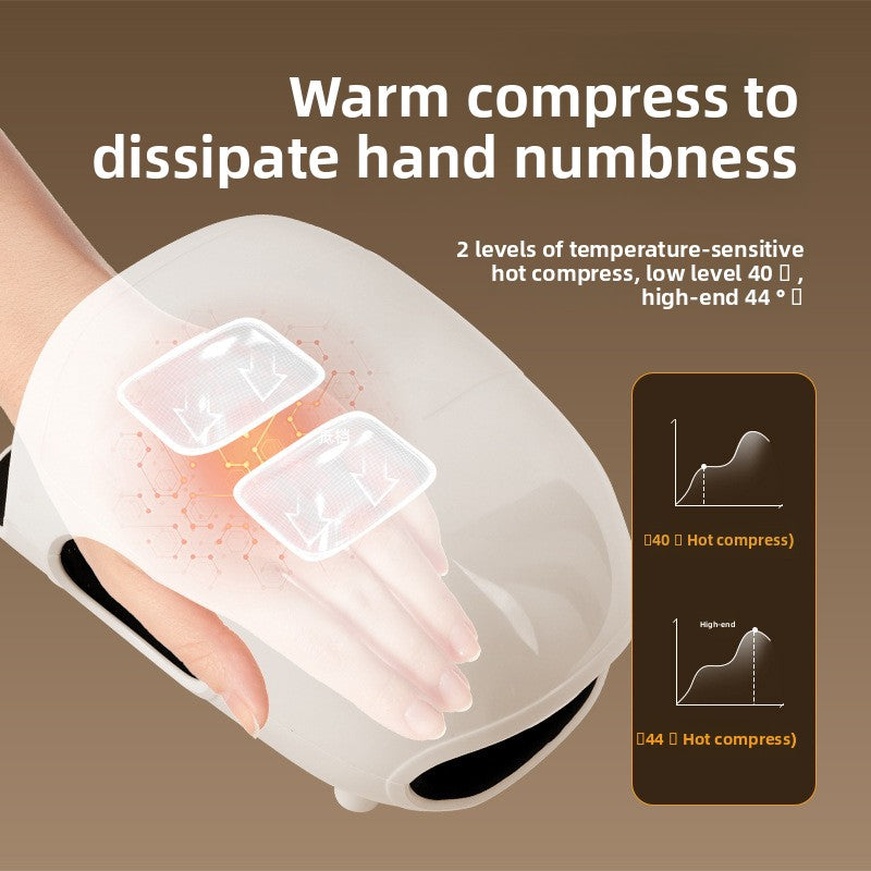 Wireless Palm Massager with Red Light Therapy