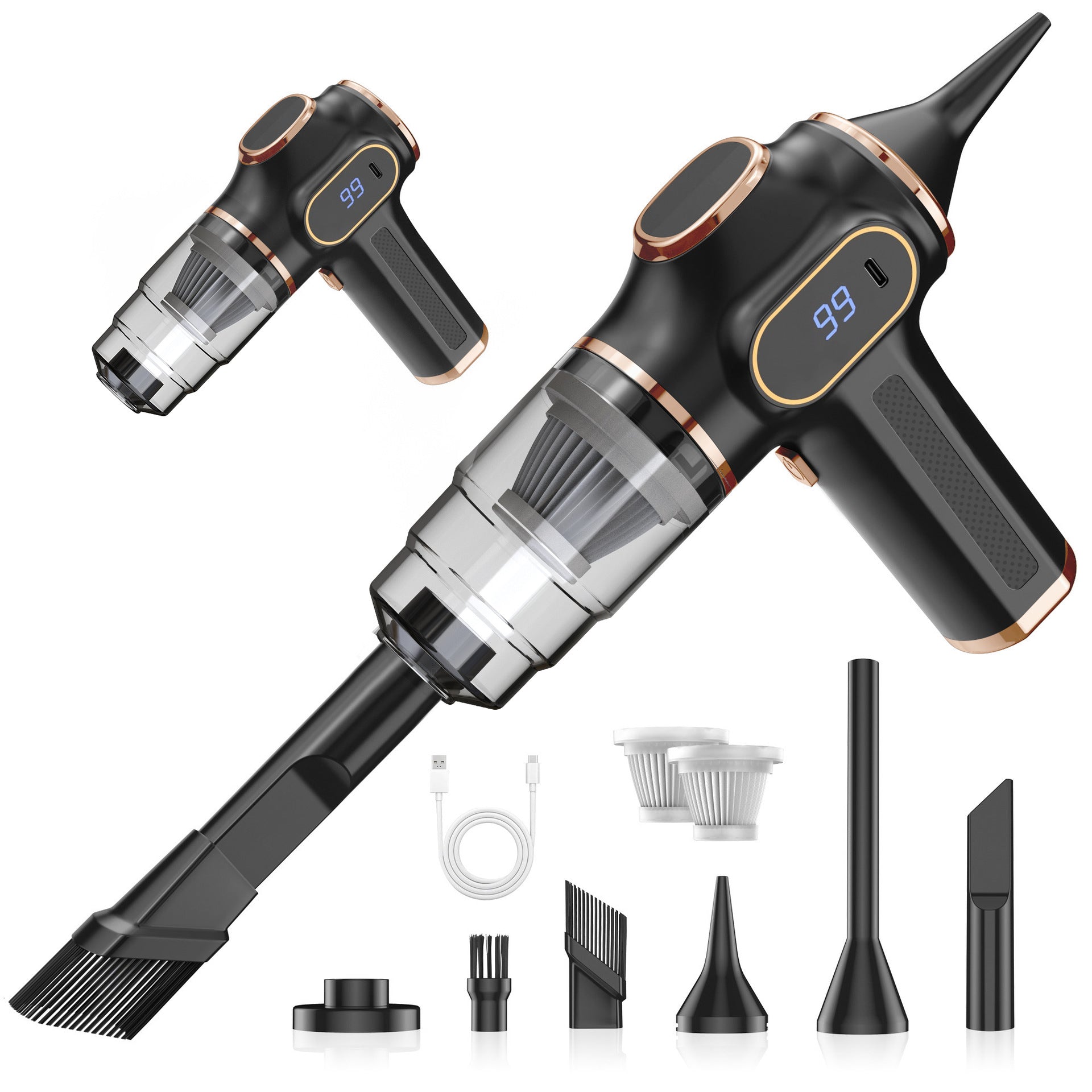 Wireless Portable Blower Vacuum Cleaner