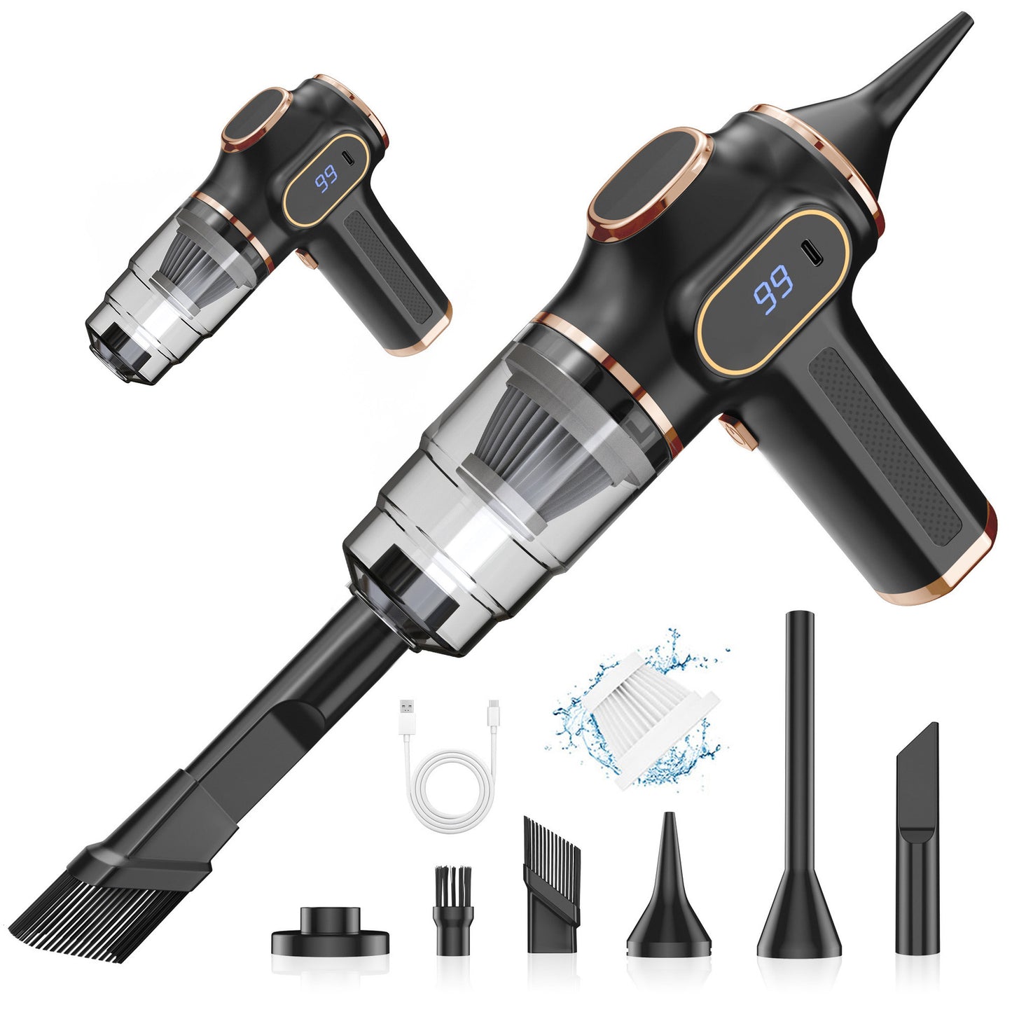 Wireless Portable Blower Vacuum Cleaner