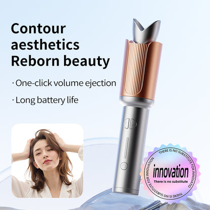 Wireless portable curling iron