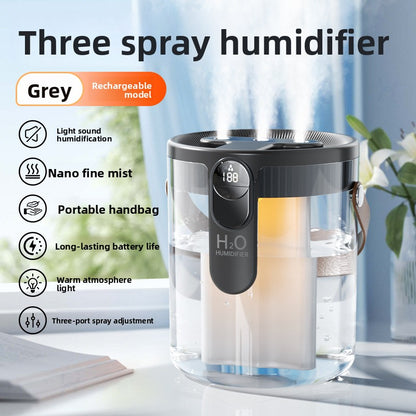 Wireless portable humidifier
