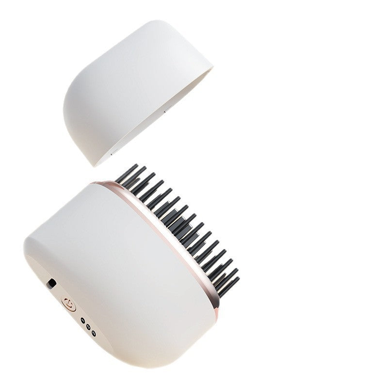 Wireless portable straightening comb