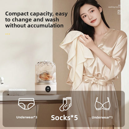 Wireless portable washing machine