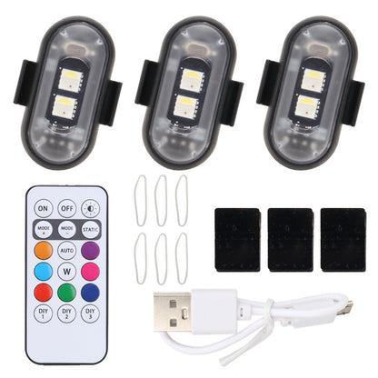 Wireless remote control multi-mode LED light