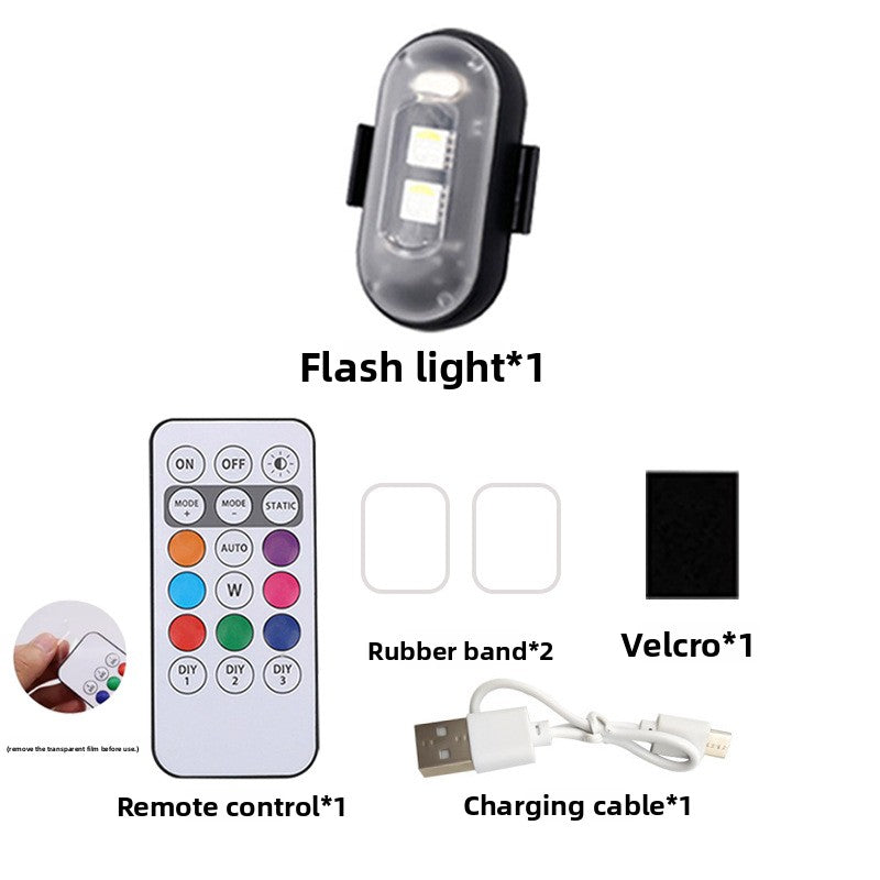 Wireless Remote Control Multi Mode LED Strobe Warning Light