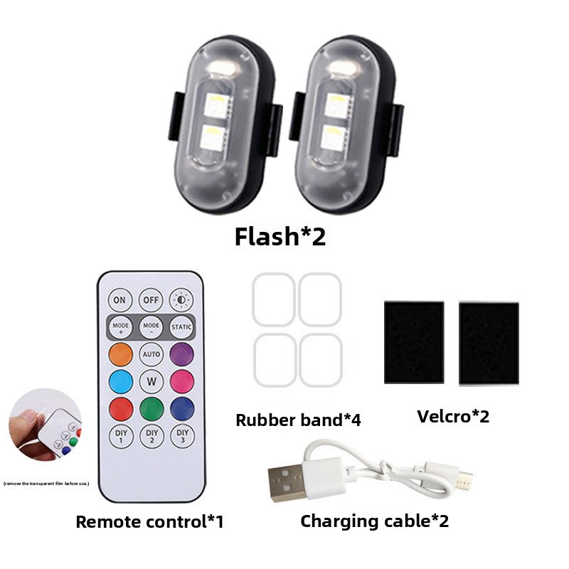 Wireless Remote Control Multi Mode LED Strobe Warning Light