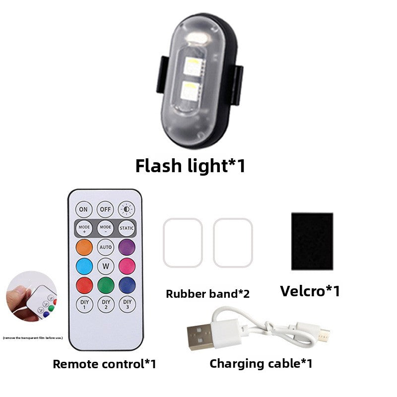 Wireless Remote Control Multicolor LED Warning Lights