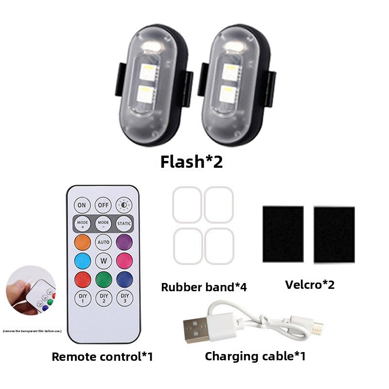 Wireless Remote Control Multicolor LED Warning Lights
