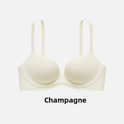 Wireless Seamless Push-up Bra with Side Support