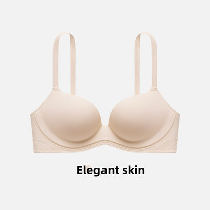 Wireless Seamless Push-up Bra with Side Support