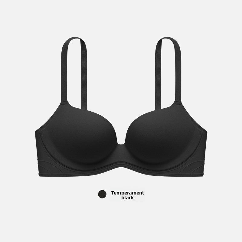 Wireless Seamless Push-up Bra with Side Support
