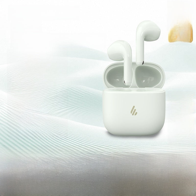 Wireless semi-in-ear noise-canceling headphones