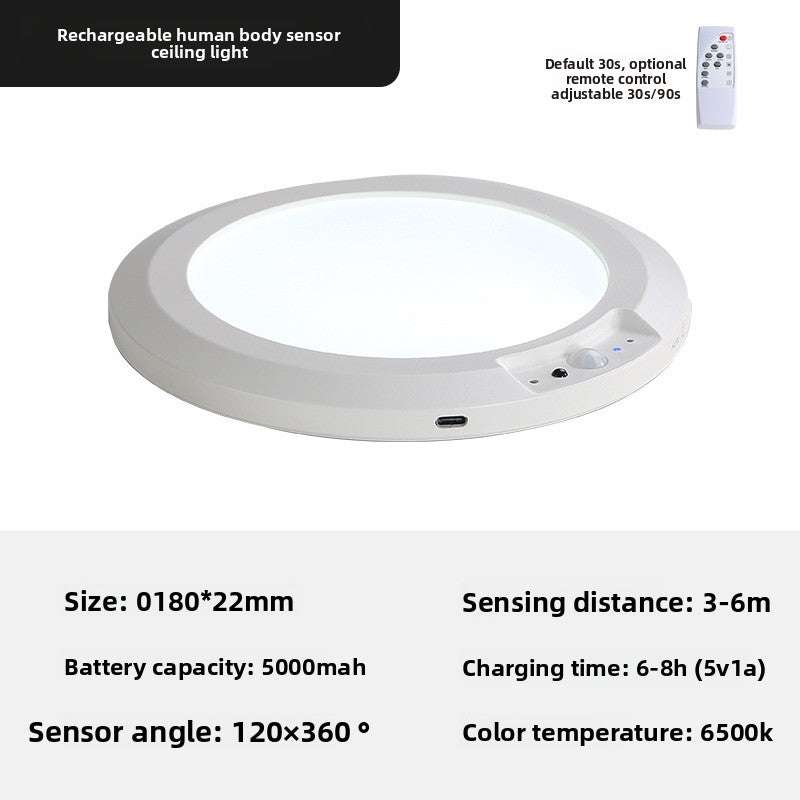 Wireless Sensor Ceiling Lamp with Remote Control