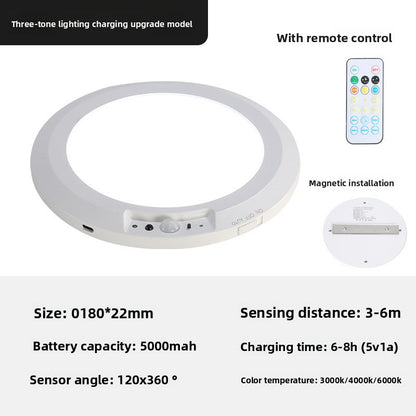 Wireless Sensor Ceiling Lamp with Remote Control