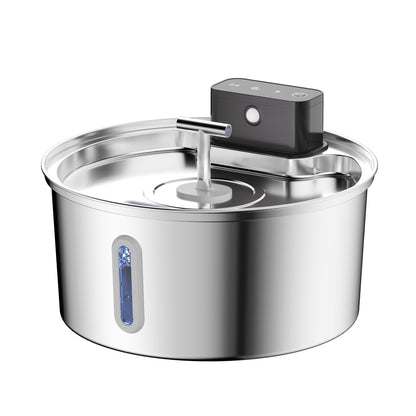 Wireless Sensor Pet Fountain with Rechargeable Battery
