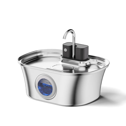 Wireless Sensor Pet Fountain with Rechargeable Battery