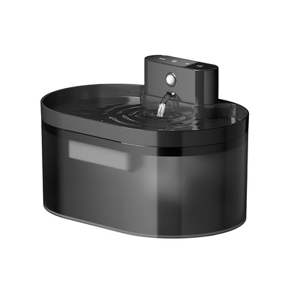 Wireless Sensor Pet Fountain with Rechargeable Battery