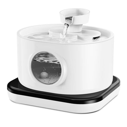 Wireless Sensor Pet Fountain with Rechargeable Battery