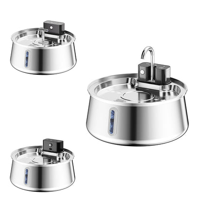 Wireless Sensor Stainless Steel Pet Water Dispenser
