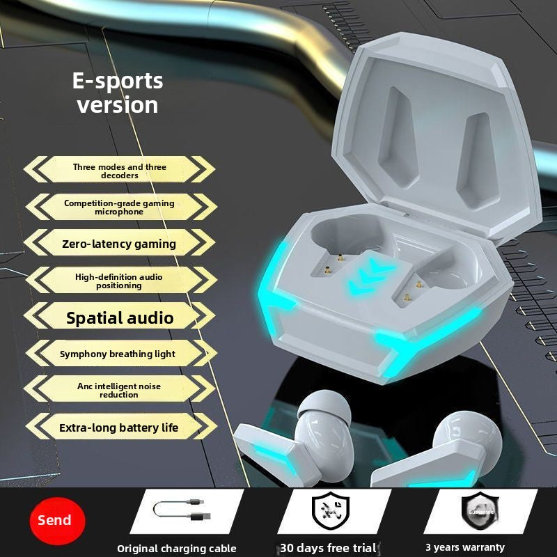 Wireless Sports Bluetooth Earbuds with Noise Reduction