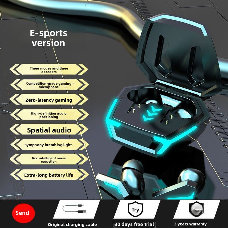 Wireless Sports Bluetooth Earbuds with Noise Reduction