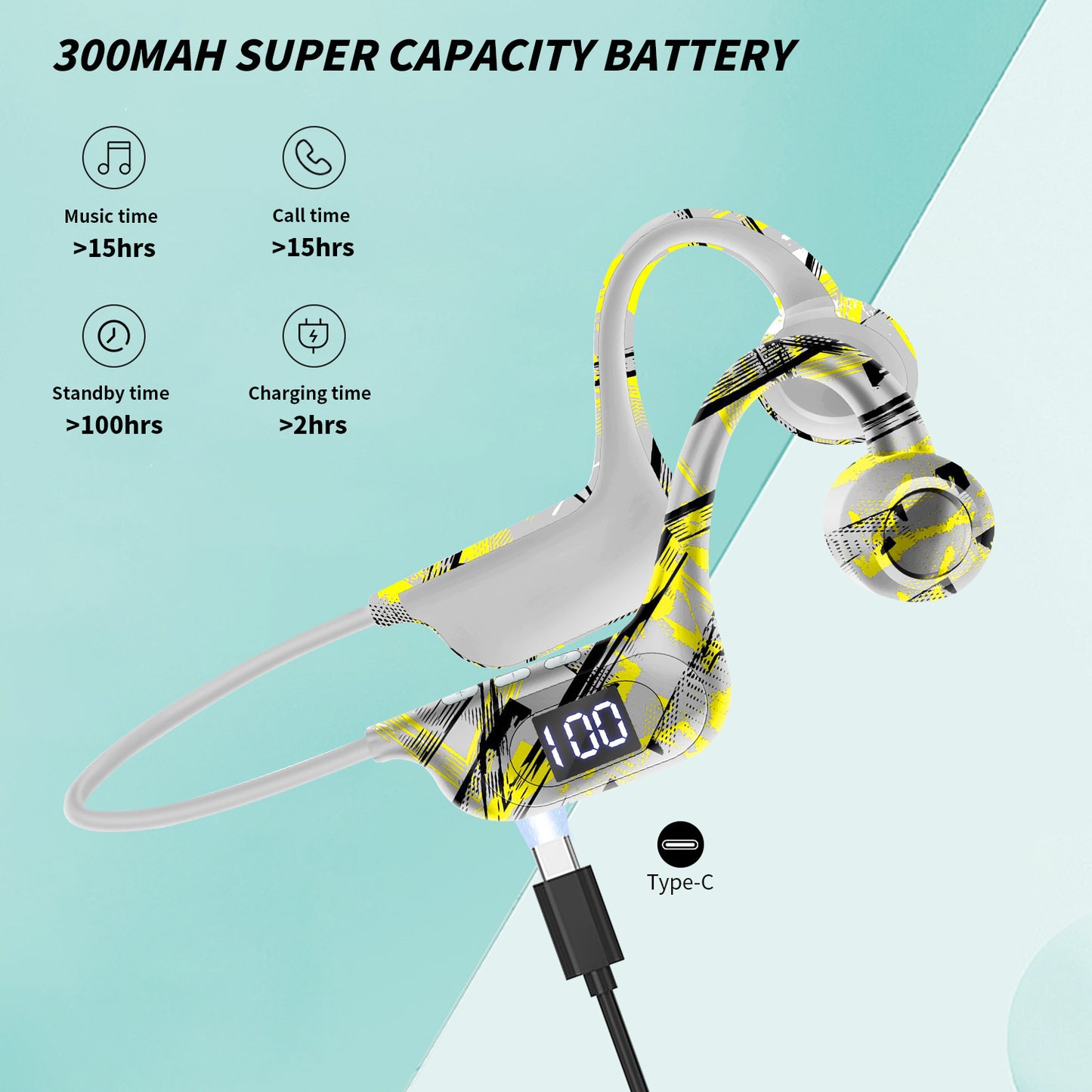 Wireless Sports Running Headset