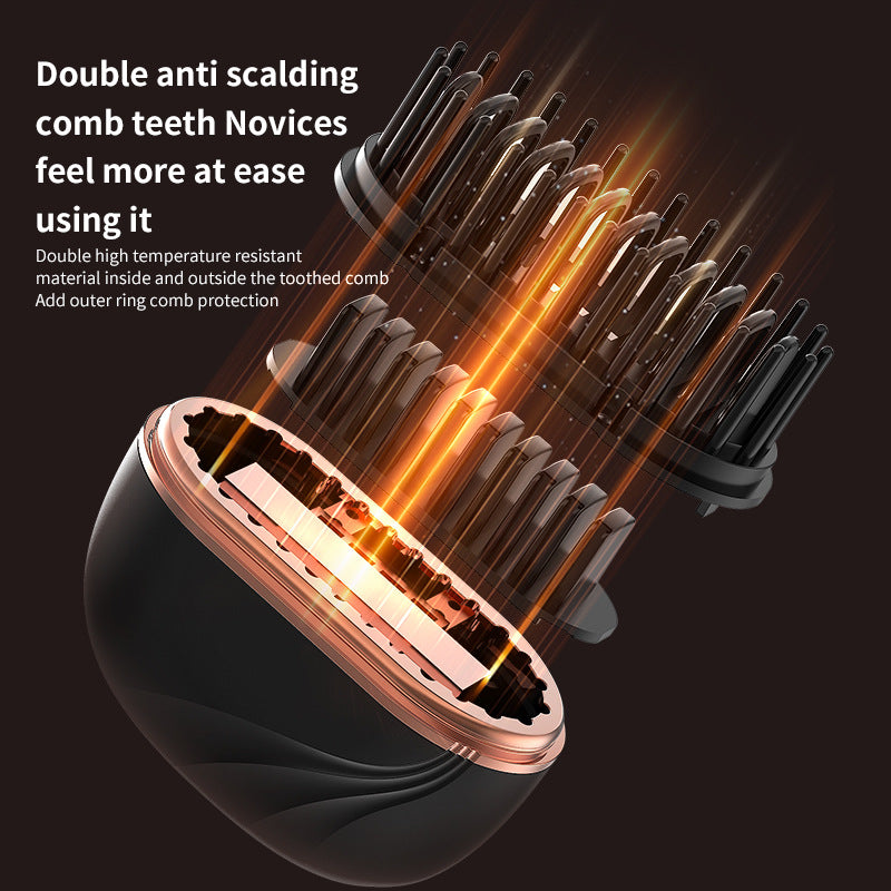 Wireless Straightening and Curling Comb