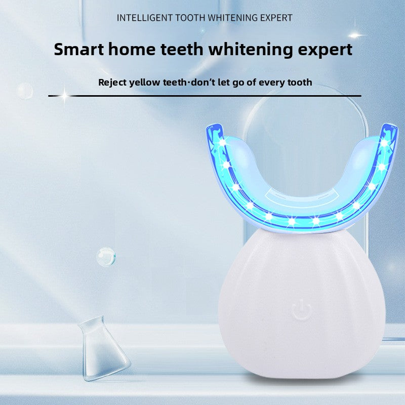 Wireless Teeth Whitening Device with Blue Light
