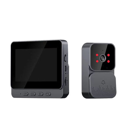 Wireless Video Doorbell with Intercom and HD Display