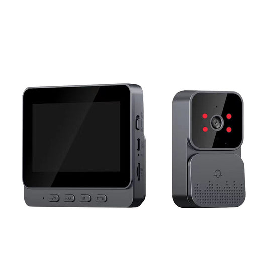 Wireless Video Doorbell with Intercom and HD Display
