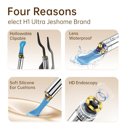 Wireless Visual Ear Cleaning Camera with LED Light