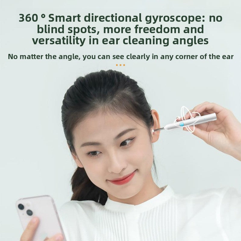 Wireless Visual Ear Scoop with 2000W Camera