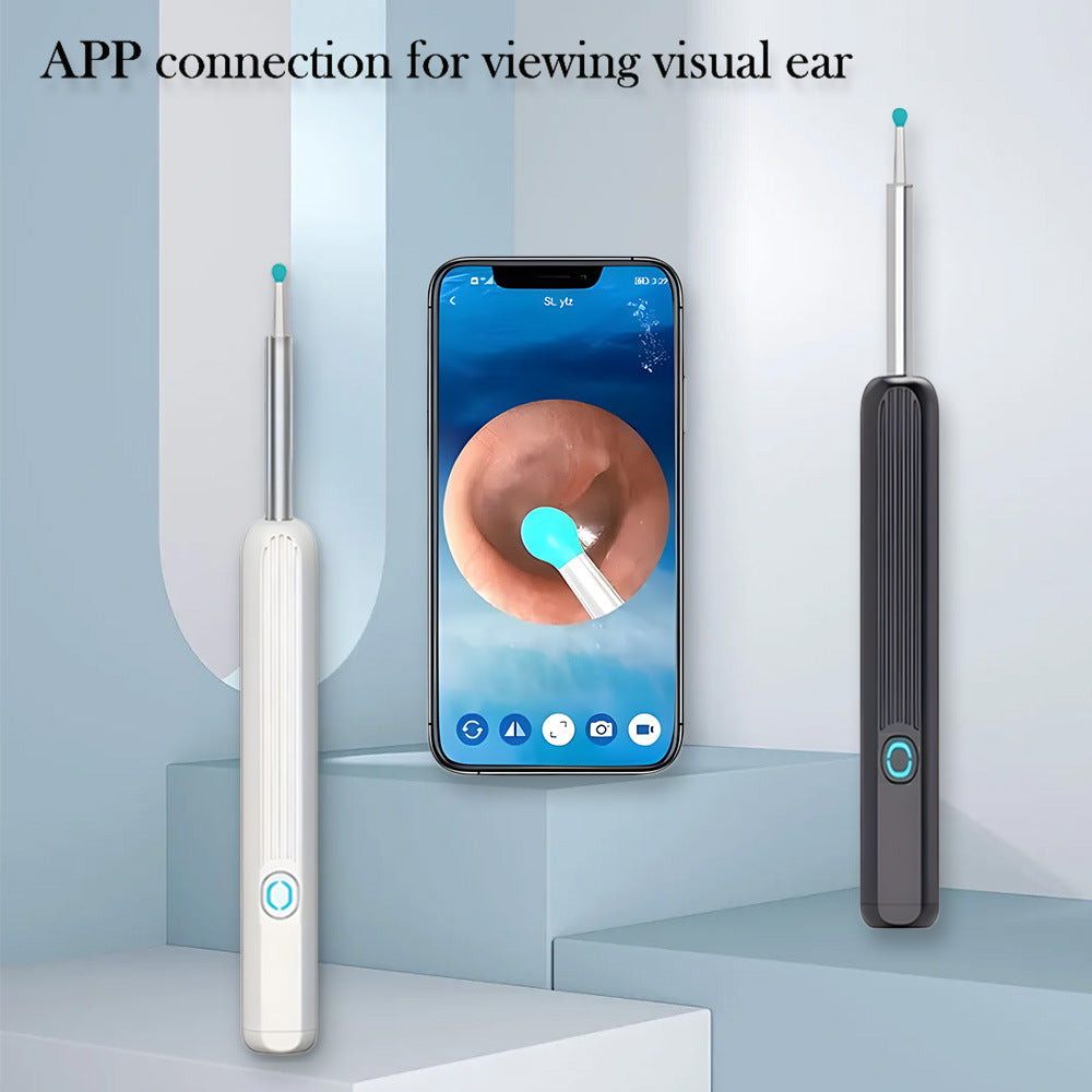 Wireless Visual Ear Scoop with Camera