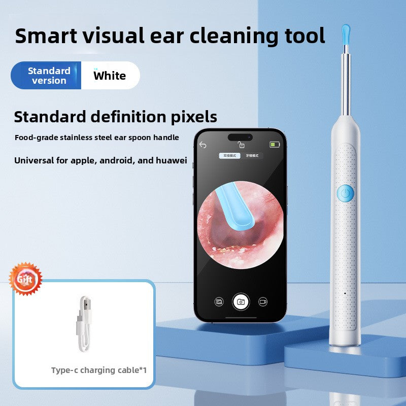 Wireless Visual Ear Scoop with Light